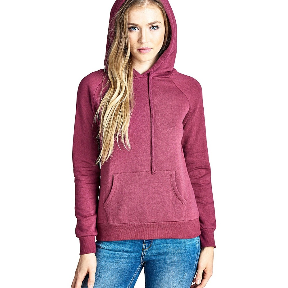 Online Exclusive! Mauve Pocket Hoodie